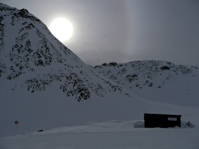 Soleil levant à Isola