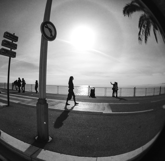 Sur la piste